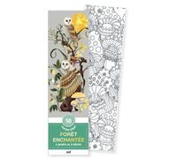 Forêt Enchantée - 50 Marque-Pages À Peindre Ou À Colorier