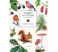 Collectif – Forêt et nature à colorier – Planches détachables à colorier ou à peindre – Relié