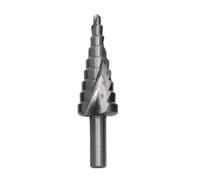Foret étagé 4-20 mm Cône Pagode Triangle Outil Acier | Le design en 9 étapes permet un perçage fluide de 4 mm à 20 mm sans changer de foret.