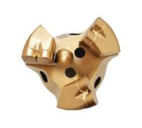 Foret étagé à 3 ailes, foret de puits, peu de traînée PDC for le forage minier, exploration géologique, extraction du charbon(94mm)