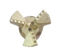 Foret étagé à 3 ailes, foret de puits, peu de traînée PDC for le forage minier, exploration géologique, extraction du charbon(152mm)