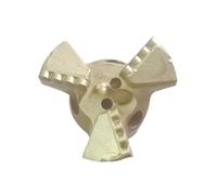 Foret étagé à 3 ailes, foret de puits, peu de traînée PDC for le forage minier, exploration géologique, extraction du charbon(152mm)