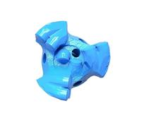 Foret étagé à 3 ailes, foret de puits, peu de traînée PDC for le forage minier, exploration géologique, extraction du charbon(89mm)