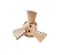 Foret étagé à 3 ailes, foret de puits, peu de traînée PDC for le forage minier, exploration géologique, extraction du charbon(180mm)