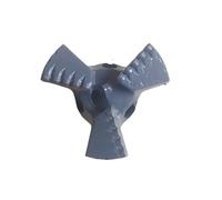 Foret étagé à 3 ailes, foret de puits, peu de traînée PDC for le forage minier, exploration géologique, extraction du charbon(170mm)
