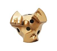 Foret étagé à 3 ailes, foret de puits, peu de traînée PDC for le forage minier, exploration géologique, extraction du charbon(94mm)