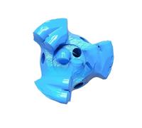 Foret étagé à 3 ailes, foret de puits, peu de traînée PDC for le forage minier, exploration géologique, extraction du charbon(89mm)