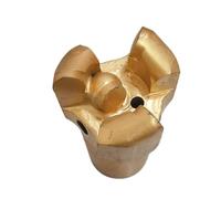 Foret étagé à 3 ailes, foret de puits, peu de traînée PDC for le forage minier, exploration géologique, extraction du charbon(55mm)