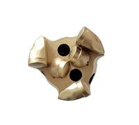 Foret étagé à 3 ailes, foret de puits, peu de traînée PDC for le forage minier, exploration géologique, extraction du charbon(60mm)