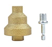 Foret étagé avec cannelure droite pour perçage du métal et du bois - 20 mm, 35 mm, 50 mm, ouvre-trou - Convient pour le travail du bois et des feuilles d'aluminium (A)