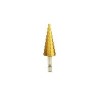 Foret étagé conique en titane HSS 3-12 4-12 4-20 mm for métal et bois, ensemble de forets étagés haute vitesse, outils électriques(4-20)