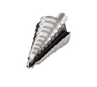 Wolfcraft Foret étagé 2585000 – Ø 8-35 mm HSS, queue Ø10 mm, 3 tranchants