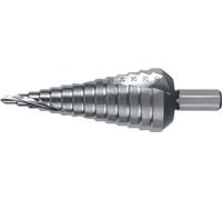 Foret étagé plage de perçage 4-30 mm HSS-Co goujures hélicoïdales nombre de marc