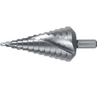 Foret étagé plage de perçage 4-39 mm HSS à goujures hélicoïdales nombre de march