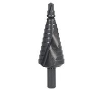 Foret étagé professionnel en acier rapide de 6 mm à 30 mm pour fer, bois, métal, alliage d'aluminium, PVC avec revêtement en nitrure et boîte de rangement