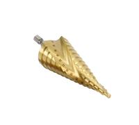 Foret étagé revêtu de titane, tige hexagonale, 5/9/11 étapes, noyau for perçage trous dans le bois et métal, cône coupe, livraison gratuite(4-32 Spiral)