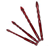 Foret excentrique dentelé à quatre bords avec tige hexagonale haute dureté (8 mm)
