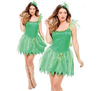Forêt Fairy Costume Adulte Lutin Forêt Nymphe Femmes Déguisement Neuf