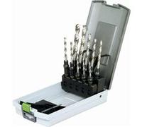 Festool Set de forets HSS 495128 D3-10 CE/10 - 3,3.5,4,4.5,5,5.5,6,6.5,8,10 mm