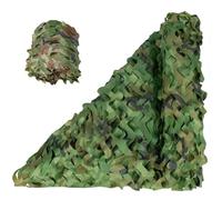 Forêt Filet Camouflage 4M×6M, Filet de Camouflage Militaire, Filet d’Ombrage 210D Tissu Oxford, Bache Camouflages, pour Camouflage Photo Animalière, Accessoire Militaire, Chasse, Jardins
