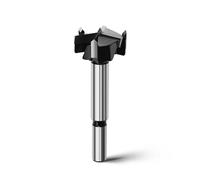 Foret Forstner 30 mm pour bois, longueur 92 mm, avec tige ronde, pour bois, bois dur, panneaux de fibres