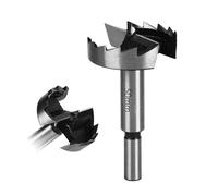 Foret Forstner 50mm pour bois durs et tendres, mèches forestières, longueur 90mm, diamètre d'arbre 10mm, accessoires de perçage avec rond, foret forestier, accessoires perceuse