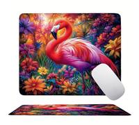 Forêt Grue à couronne rouge Tapis de Souris 290 x 240 mm, Tapis de Souris Gaming de Haute Précision, avec Bords Cousus, Base en Caoutchouc Antidérapante, Glisse Ultra-Douce et Un Suivi Optimal s0z-321