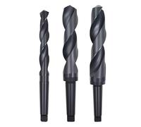 Foret hélicoïdal à tige conique HSS Morse 10mm-60mm for Machine à tour CNC, outil d'alésage en acier à grande vitesse 1 pièce(24.5mm)