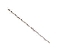 Foret hélicoïdal à tige extra longue, embout hélicoïdal de 3,5 mm, outil de foret à tarière à tige droite HSS de 160 mm de long pour le métal, le bois, le plastique, l'alliage