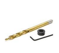 Foret hélicoïdal de rechange pour collier d'arrêt manuel 9,5 mm avec étui