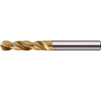 Foret hélicoïdal DIN 1897 type UNI Ø nominal 8,5 mm HSS-Co TiN queue cylindrique extra courte