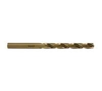 Foret hélicoïdal DIN 338 type INOX D.4mm HSS-Co5 profilé or queue cylindrique 5xD
