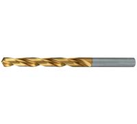 Foret hélicoïdal DIN 338 type N D.5mm HSS profilé TiN queue cylindrique courte PROMAT