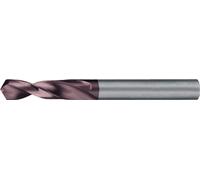 Foret hélicoïdal DIN 6539 typeN D.8mm VHM TiAlN HA ext.court PROMAT