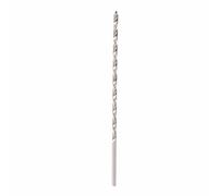 Foret hélicoïdal Extra Long de 200mm, tige droite étendue, foret en spirale HSS de 4mm avec cannelures profondes