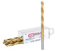 Foret hélicoïdal KS TOOLS HSS TiN, 0,6 mm, lot de 10 (330.4006)