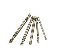 foret hélicoïdaux à double pointe 10 pièces 3mm-5.5mm M35 Cobalt Double extrémités forets HSS-CO foret hélicoïdal for l'acier inoxydable(5.5mm 10pcs)