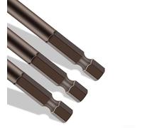 Foret hexagonal cruciforme avec pointe triangulaire en carbure de tungstène pour perçage de béton, maçonnerie pour verre, pierre, outils muraux et carrelage multi-cutter (6 mm)