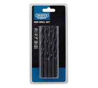 Foret HSS Noir Draper 10,0Mm Paquet De 10 Quality 38817