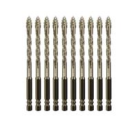 Foret impair professionnel 4 aiguiseurs dentelés pour utilisation à sec pour verre, marbre, béton, extérieur, quatre dents dentelées