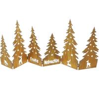 Forêt 'Joyeux Noël' Décoration d'hiver Décoration de Noël de l'Avent