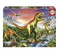 Educa Borrás – Puzzle Forêt Jurassique – 1000 pièces multicolore, 68 x 48 cm, dès 14 ans