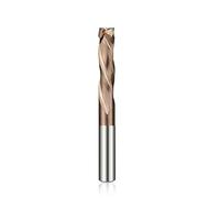 Foret Mèche Fraise À Compression Pour Métal Aluminium Coupe CNC Routeur Peu 3 Flûte Carbure Fraise En Bout,4x4x25x60mm