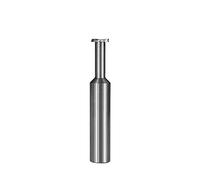 Foret Mèche Outil De CNC De Tungstène De Fraise De Fente De T Pour Le Peu De Routeur De Carbure D'usinage De Cuivre D'acier D'aluminium De Métal,6x0.5x3x9.5x50