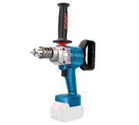 Foret mélangeur sans fil compatible avec batterie Makita 18 V, agitateur électrique sans balais 850 W avec mandrin réglable de 1,5 à 13 mm et poignée auxiliaire, foret mélangeur pour peinture, plâtre,