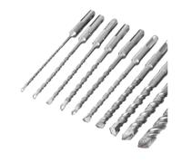 Foret Metal 2 Pièces 4 5 6 7 8 10 12 SDS Plus Scie Cloche Forage 110mm Forets À Marteau Électrique for Mur Béton Brique Maçonnerie Peu(6mm)