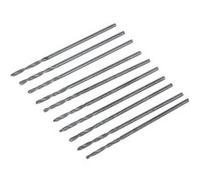 foret metal, meches cylindriques a metaux hss lamines 10 x 1 mm - Silverline G