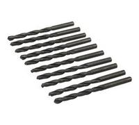 foret metal, meches cylindriques a metaux hss lamines 10 x 6 mm - Silverline G