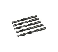 foret metal, meches cylindriques a metaux hss lamines 5 x 12 mm -