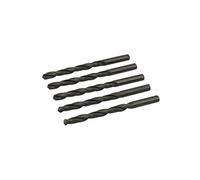 foret metal, meches cylindriques a metaux hss lamines 5 x 9 mm - silverline